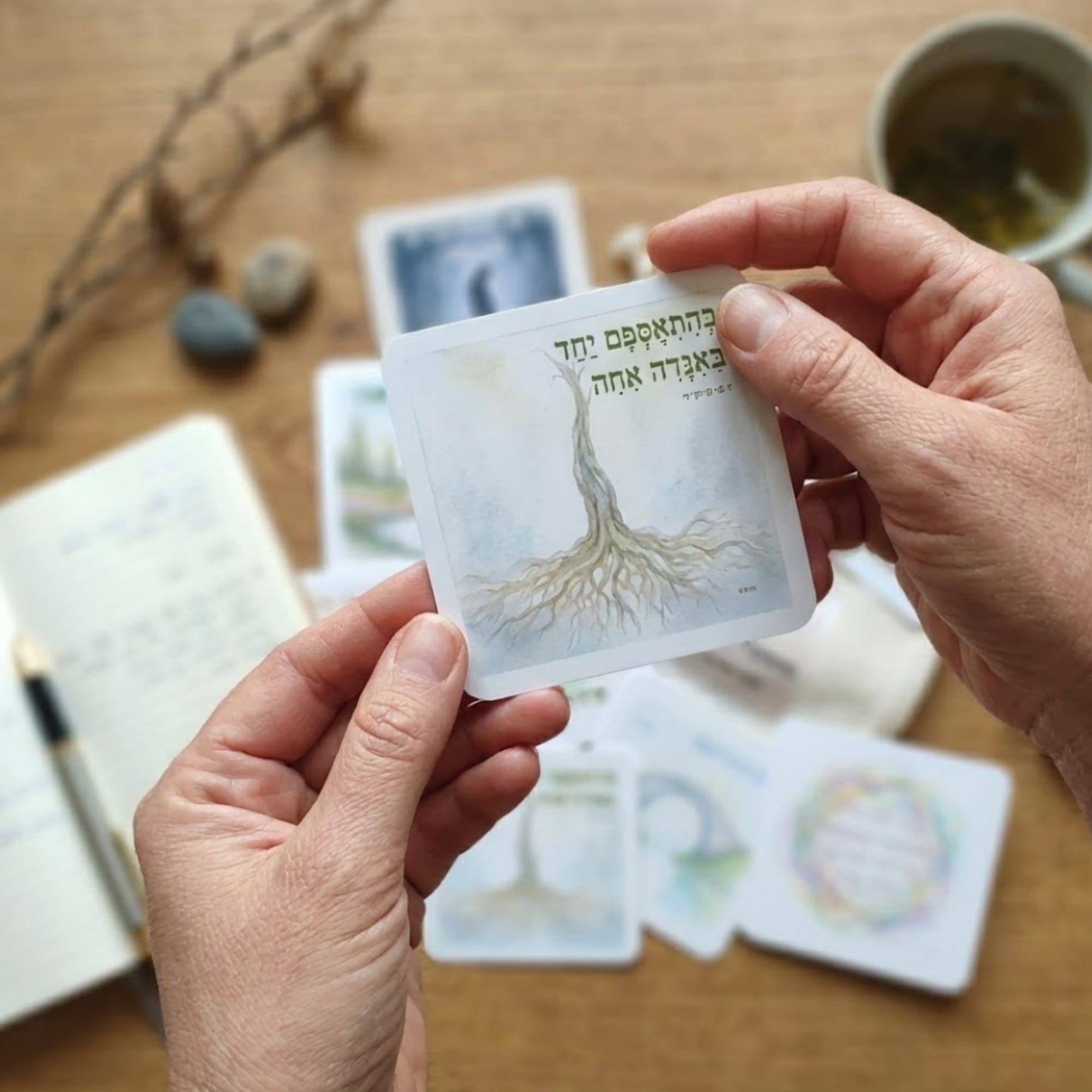 גלוי-ה קלפים טיפוליים